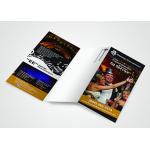 Business Company Brochure Flyer Printing C1S C2S Gloss Coated Paper Book Printing for sale