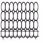 Modern Warfare Tank Track Wrapping Anti Tank Barrier Wire Mesh Knitted for sale