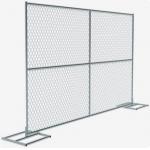 4ft  6ft 8ft Temporary 6x12 Chain Link Fence Panels For Construction