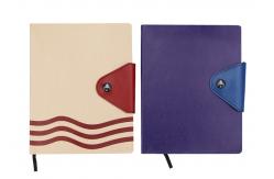 China 124 Sheets Personalized Leather Notebook With Pictures Multi Pattern Bespoke supplier