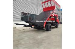 China Dongfeng Dump Self Unload Flat Plate Truck Flatbed Transporter With Yuchai Engine supplier