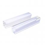                    Industrial LED Lighting Plastic Lampshade PVC Plastic Extrusion PC Cover              for sale