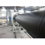 Drainage pipe Plastic Extrusion Line , HDPE Sprial Winding Pipe Extrusion Machine