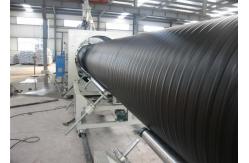 China Drainage pipe Plastic Extrusion Line , HDPE Sprial Winding Pipe Extrusion Machine supplier