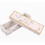 Round Macaron Box Packaging Handmade Cardboard Cookie Box Folder