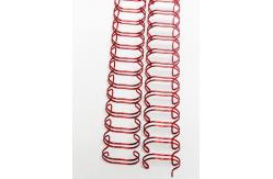 China Pre Cut Twin Loop Binding Wire O Wire , Spiral O Wire Customized Service supplier