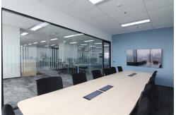 China Meeting Room Ceiling Tile RAL9016 White PVDF Microperforated Metal  Aluminium Composite Panels supplier