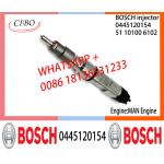 BOSCH 0445120154 51101006102 Neutral Fuel Injector Assembly 0445120154 51101006102 For MAN for sale
