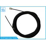 1.5mm Extension Spring Safety Cable Stainless Wire Rope 7x7 By Diecast Cylindrical End for sale
