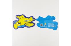 China Special Shaped Custom Printed Mylar Bags Die Cut Irregular Pouch With Zipper supplier