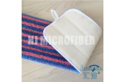 China 80% Polyester and 20% Polyamide Microfiber Wet Mop Pads / Microfiber Floor Mop supplier