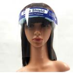 Transparent  Clear Face Shield Slip Up And Down Customized Color And Size for sale
