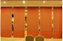 China Acoustic Wooden Sliding Partition Walls For Function Room / Exhibition Hall supplier