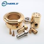 OEM CNC gold plated brass machining parts for sale