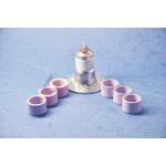 Impact Resistant Oven Magnetron Ceramic Alumina Based Ceramics for sale