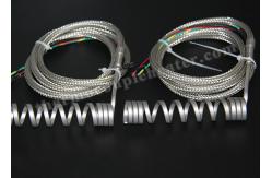 China Industrial Hot Runner Coil Heaters With Thermocouple J , Micro Tubular Heater supplier