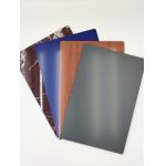 Exhibition Use PE Aluminium Interior Wall Panels Wood Grain Finish Composite Type for sale