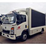 Waterproof Digital Advertising Truck 90km/H , Electronic Billboard Truck Loop Ventilation for sale