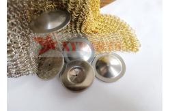 China CD Weld Pins Self Locking Dome Cap Washer 40MM supplier