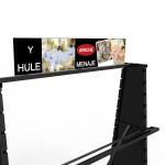 Classic Roll Tablecloth Storage Rack Fabric Roll Display Rack Double Sided
