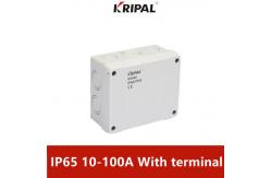 China IP65 Electrical Waterproof Junction Boxes With Terminal supplier