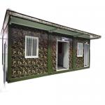 Durable Modular Container Barracks Temporary Modular Steel Containers
