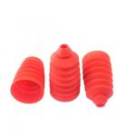 Rubber Corrugated Pipe Jacket Dustproof Durable Custom Silicone Rubber Sleeve for sale