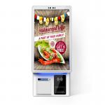 21.5 Inch Touch Screen Self Service Kiosk for Ordering and Payment on Wall Mount for sale