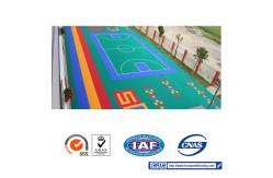 China No Bulging Polypropylene Interlocking Sports Tiles Eco-Friendly supplier