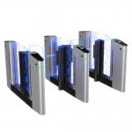 Access Control QR Code Scanner Speed Turnstile Barrier Gates for sale