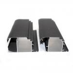 Shiny Metal Grey 6m T6 Powder Coated Aluminum Profiles for sale