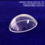 Custom Anti-Reflective Coating Optical Glass Dome For Camera Imaging System for sale