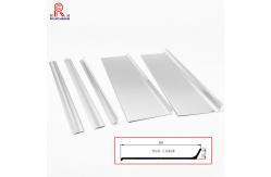 China Invisible Anodised Aluminium Skirting , Decorative 50mm aluminium skirting supplier