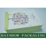 Luxury Accessories Packaging and Printing Box , Book Shape Gray Board Paper Box for sale