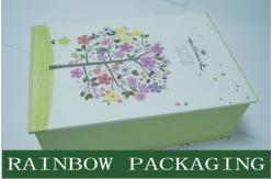 China Luxury Accessories Packaging and Printing Box , Book Shape Gray Board Paper Box supplier