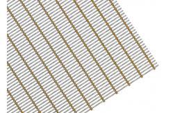 China Decoration Architecture Ceiling Wire Mesh Panels With Crimped Wire Pattern supplier