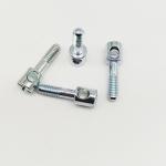 Electroplated Meter Sealing Screws Lead Seal Security Screws For Utility Meters Durable Tamper Proof for sale