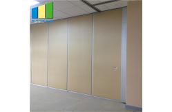 China Sliding Acoustic Operable Panel Movable Partition Walls For Meeting Room supplier