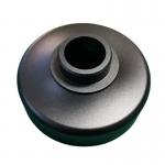High Shiny Glass Bead Sandblast Aluminum Turning Parts Colourful Oxidation for sale