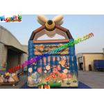 Bee Commercial Inflatable Slide With Full Printing , inflatable slip and slide