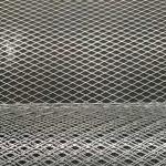 Industrial Flattened Expanded Metal Mesh 1/4 #20 Security Screen Flat Sheet
