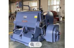 China Cardboard Creasing Die Cutting Machine PLC ISO9001 Certificated supplier