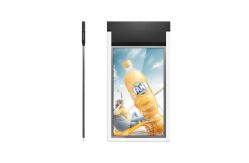 China 43inch Hanging Double Sided Window Display With High Bright Lcd supplier