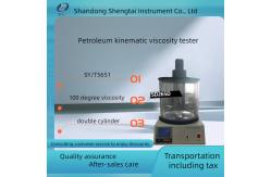 China SD265D Petroleum kinematic viscosity tester (dual cylinder) with good blue LCD display stability supplier