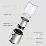Dry Herb Grains Custom Grinder Coffee Machine Electric With One Button Switch