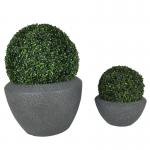 Fiber Clay Planter For Indoor Hotel Garden Home Life Time 7-8 Years Indoor Environmentally-friendly for sale