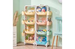 China Durable PP Plastic Organizer Shelf 91CM 3 Tier Shelf Organizer Plastic supplier
