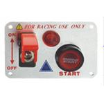 12 Volt Power Speediness Racing Car Switch Panel With Red Indicator Light for sale