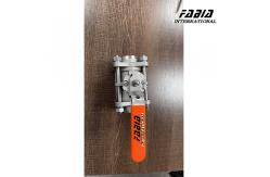 China 2'' Three Piece Ball Valve CF3M Manual Valve Butt Weld Connection supplier