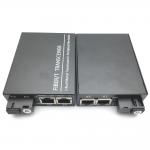 Single Dual Fiber Ethernet Media Converter IEEE802.3ab 1000Base - T 0.5A for sale